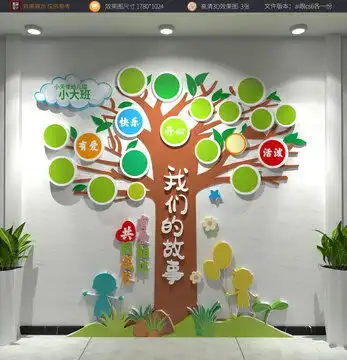 大树员工风采照片墙