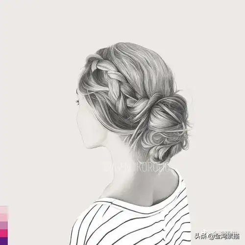 细腻到没有笔触的素描作品,大爱这种表现手法素描