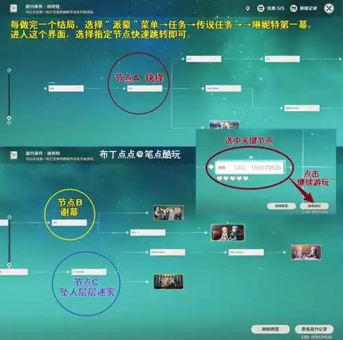 原神4.5琳妮特邀约事件第1幕精华速通一图流攻略