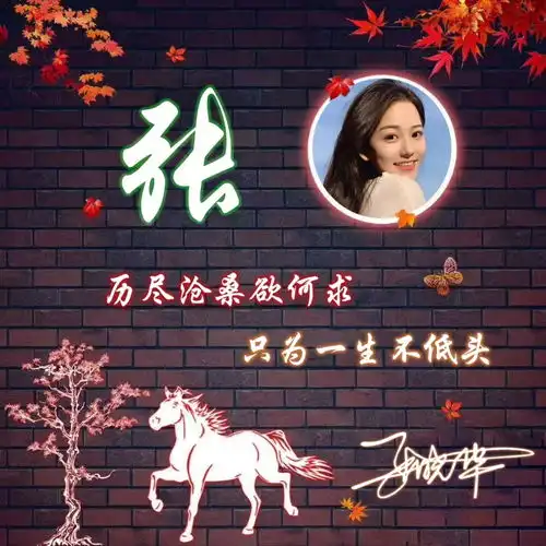 你的微信头像多久没换了,荧光十二生肖励志签名头像,你喜欢吗