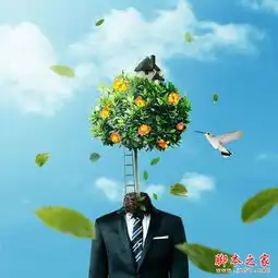 ps合成另类抽象鲜花头像的操作方法
