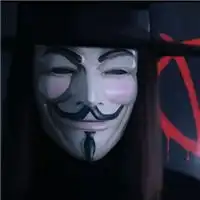 v字仇杀队头像黑白微信头像图片大全