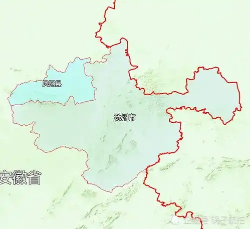 9张地形图,快速了解安徽省滁州各市辖区县市