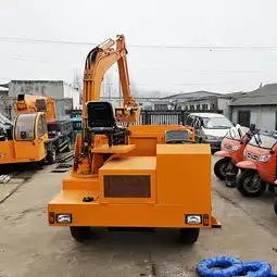 厂家直销大型全液压8吨12吨四不像随车挖