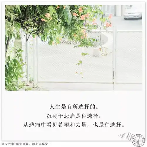 早安心语励志正能量图片分享