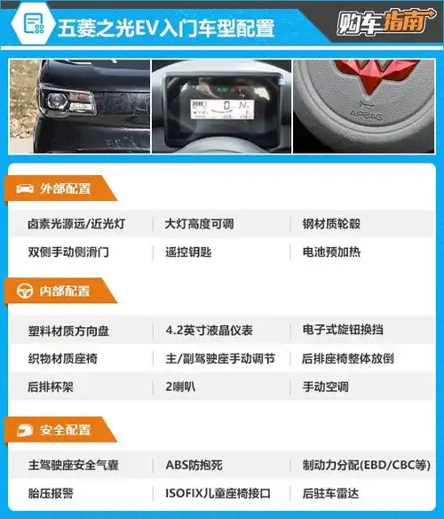 推荐舒适型2025款五菱之光ev购车指南