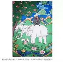 神秘的藏族文化图解和睦四瑞图象