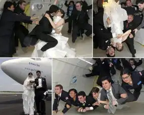 新婚夫妇暴雪婚礼奇葩婚礼剪辑组图