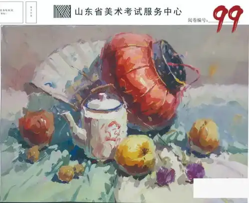 2021届山东美术联考一模高分卷重磅来袭,今年首场