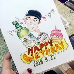手绘肖像订制