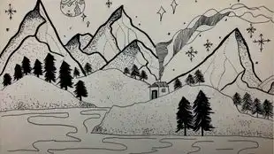 月升日落,山海星辰