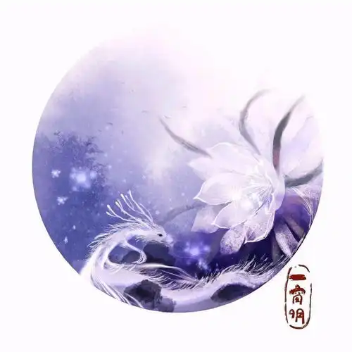罗云熙古风插画头像,好仙