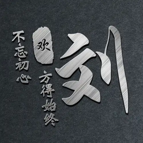 你应该换个微信头像了,大气3d立体质感签名头像,请查收带走