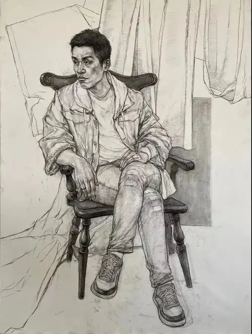 海量中央美术学院附中最新素描作品及历届经典作品欣赏