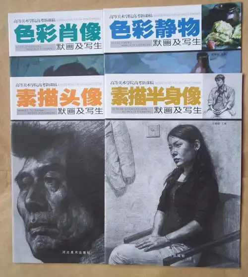 高等美术学院高考新课稿素描头像