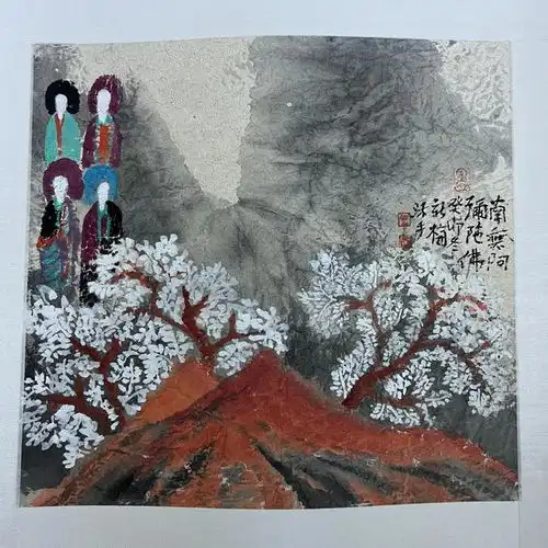 马新梅画作,禅意流淌,诗意唯美,滋养心灵