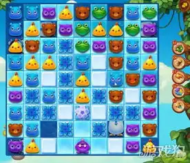 开心消消乐836关消除冰块拯救动物