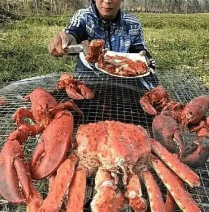 网红大胃王都是矿主吗每天海鲜鲍鱼随便吃,实际都在套路你