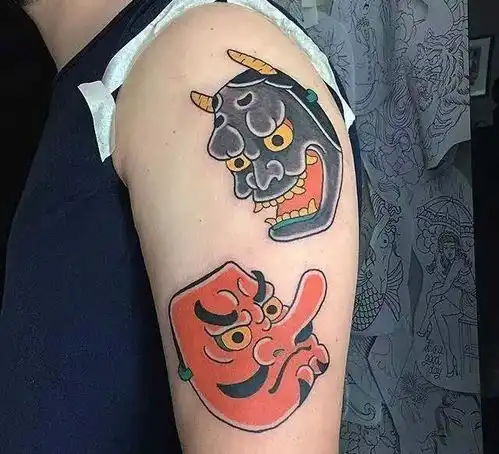 纹身师tattooermontamorino日式和风小图