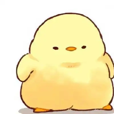 小黄鸡头像呆萌卡通小黄鸡系列头像