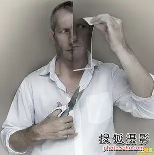 法摄影师超创意自拍肖像