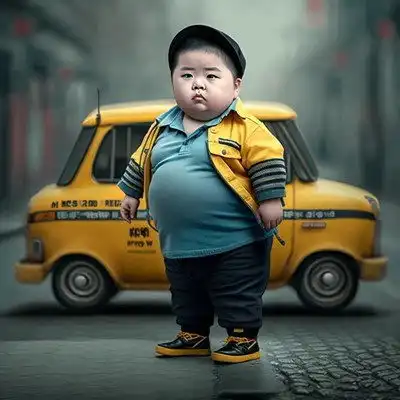 2023抖音上超火的萌娃职业头像图片