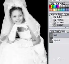 教你如何在ps中对复杂背景婚纱进行换底操作