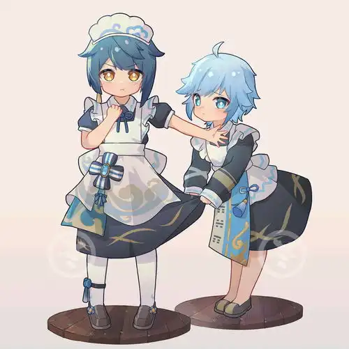 原神壁纸刻晴私服唯美甘雨冰系五星jk合照霸气钟离绝美神里唯美公子凝光
