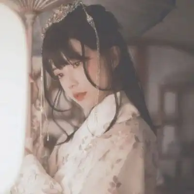 古风头像女唯美淡雅仙气十足的白衣古风女子图片