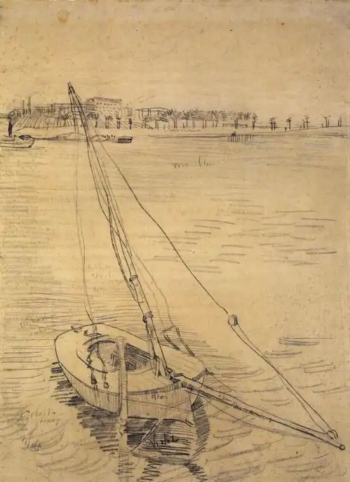 梵高经典素描作品99张,吐血整理