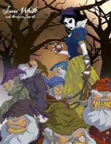黑化版童话人物图片