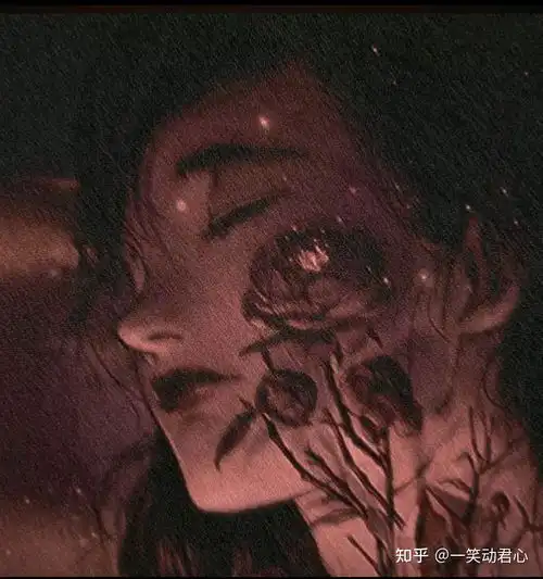 头像暗黑系x病娇双马尾