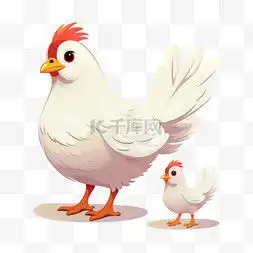 卡通母鸡图片卡通母鸡图片素材免费下载千库网