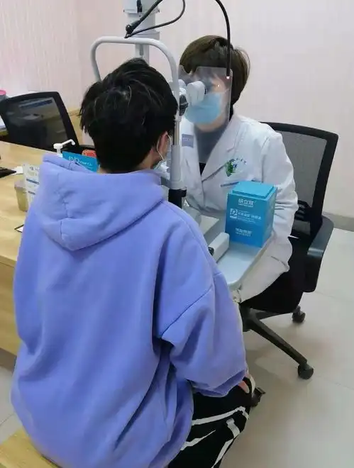 记录从新疆到西安半飞秒激光近视手术之旅,术后1.2