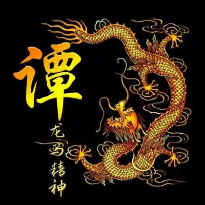 姓氏头像龙马精神微信头像
