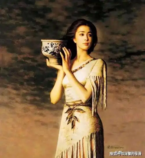 著名画家的人物油画,被盗版数百万次,挂进澡堂变成低俗艺术