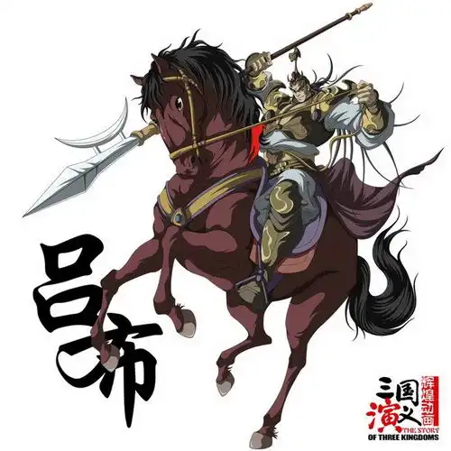 三国演义动画版角色海报