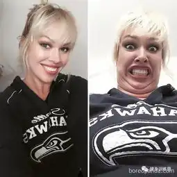 朋友圈自拍vs最丑自拍,这一波美女为了丑出天际,也是很拼了