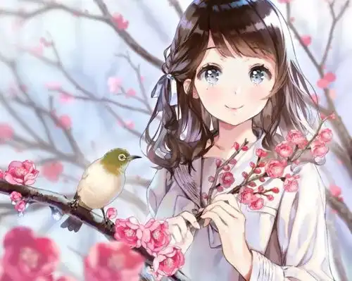 日本画师馅的作品,眼睛会说话哟