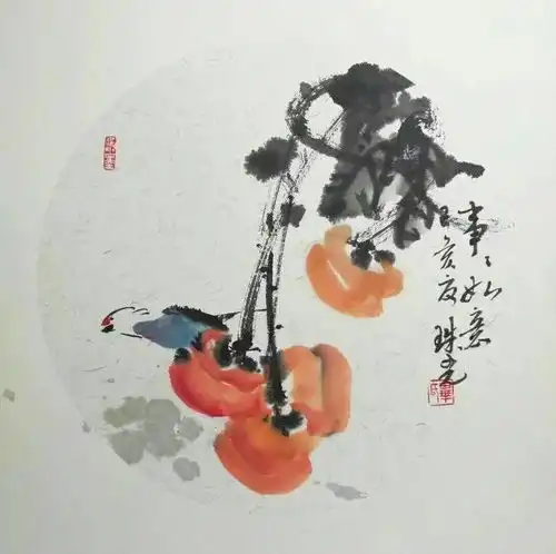 大胆创新,不拘一格的写意花鸟画,很美