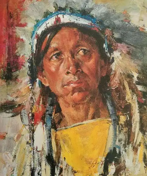 风格独特的绘画,艺术家尼古拉菲钦的油画作品赏析