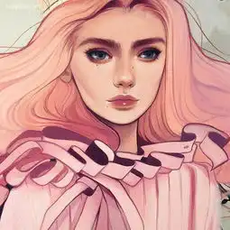 kelseybeckett手绘肖像插画欣赏