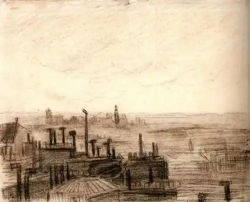 100幅梵高素描作品︱简单线条中的不简单