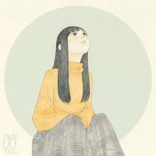 画笔下甜美女孩,可爱萌萌,甜度刚刚好,做头像合适不过