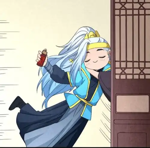 王者荣耀漫画李白留着口水扛起韩信就往房间里面跑