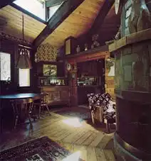 树林里的梦想低碳小木屋