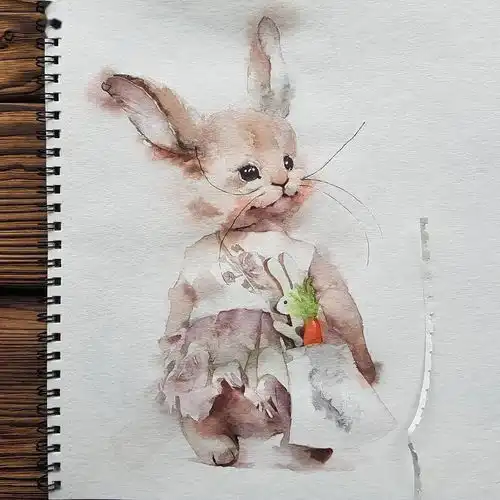 水彩画手绘很有意境的水彩手绘喜欢这样的画风