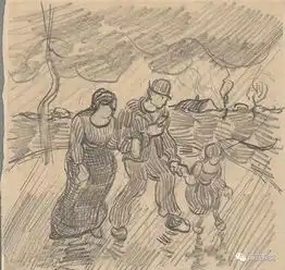 直击灵魂的质朴素描梵高素描手稿108幅