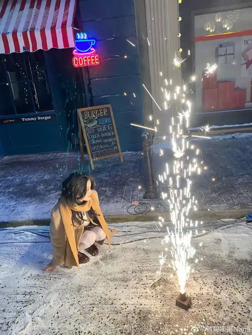 哇娜比也太美了吧,妥妥的冬日韩剧女主角,一整个i住了