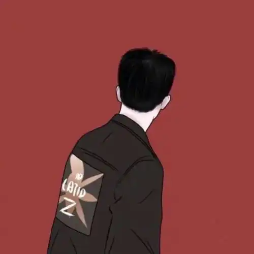 个性红色系微信头像